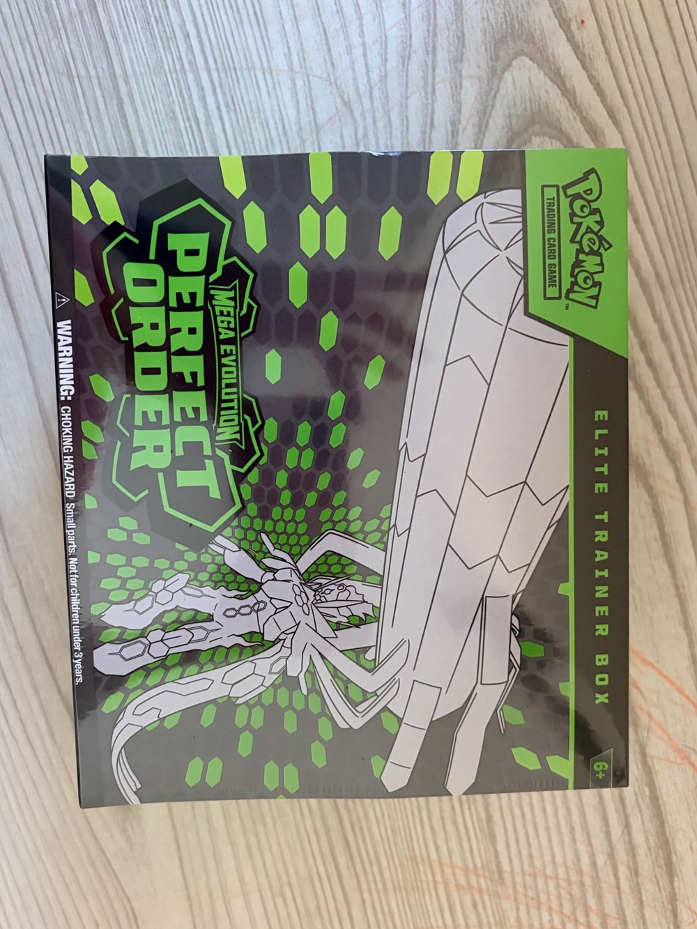 Pokemon Elite Trainer Box - Neon Green & Black Perfect Order